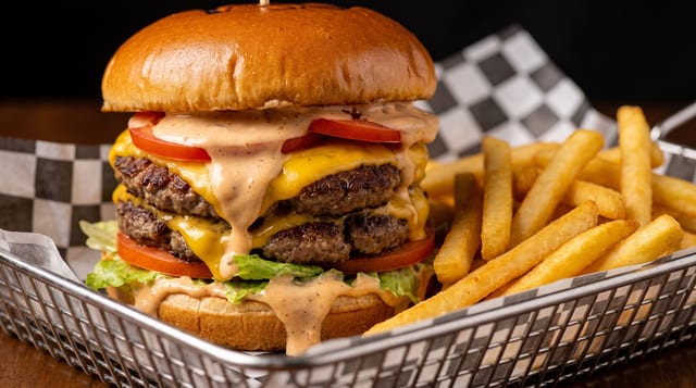 Big Stack Double Burger