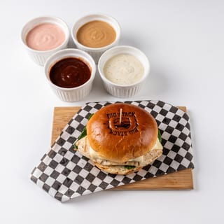 Flame'd Up Chicken Burger
