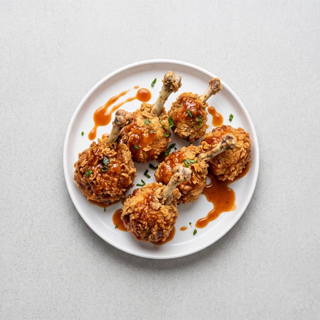 Kids Two Chicken Lollipops.